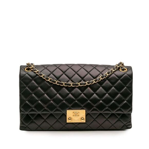 Pre Loved chanel Women Black Shoulder Bag - Picture 1 of 8